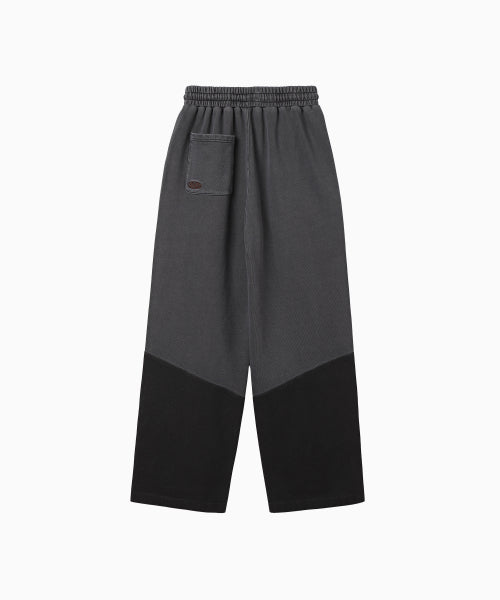POCKET POINT COTTON TRACK PANTS - 2 COLORS CHARCOAL
