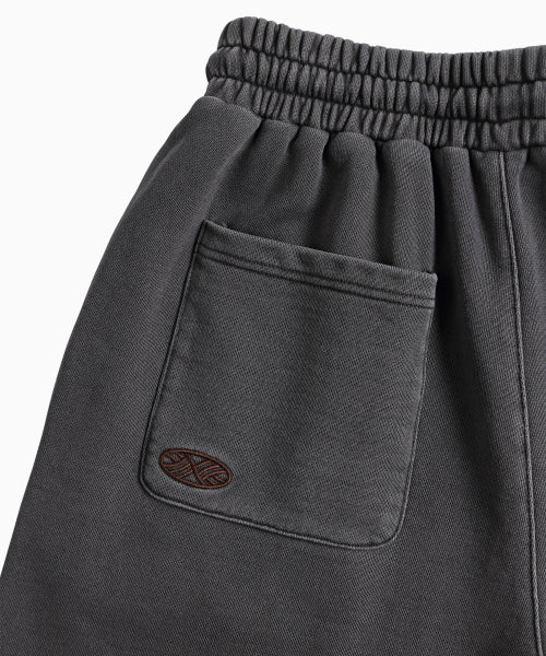 POCKET POINT COTTON TRACK PANTS - 2 COLORS CHARCOAL