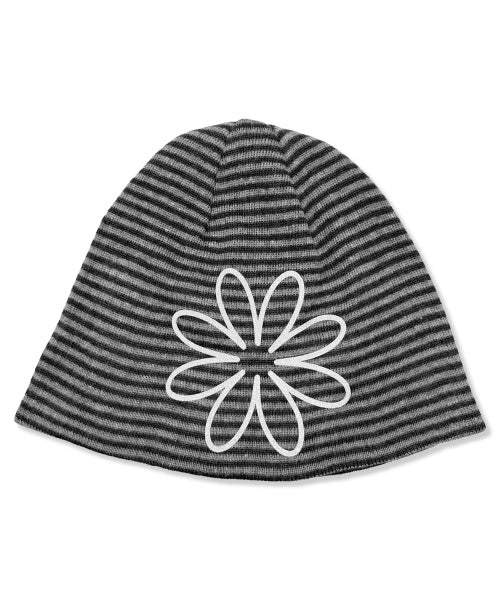 TEE STRIPE DAISY - 2 COLORS CHARCOAL