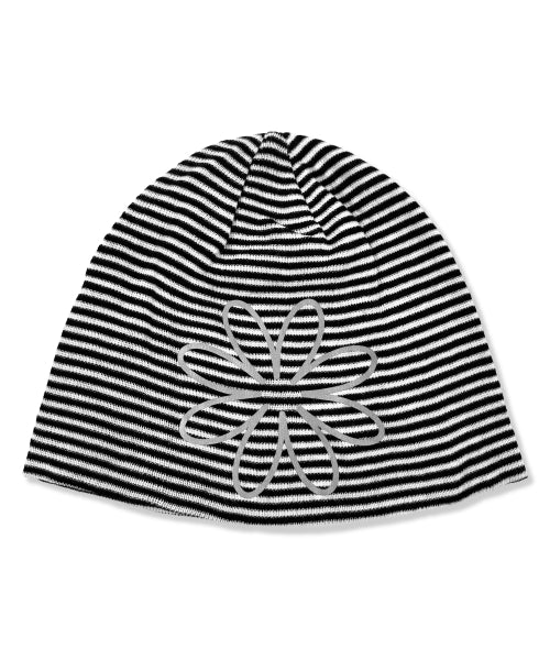 TEE STRIPE DAISY - 2 COLORS BLACK