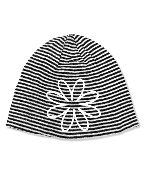 TEE STRIPE DAISY - 2 COLORS BLACK