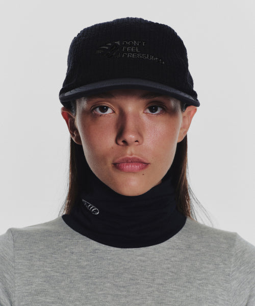 DONT FEEL PRESSURED FLEECE CAMP CAP - 2 COLORS BLACK