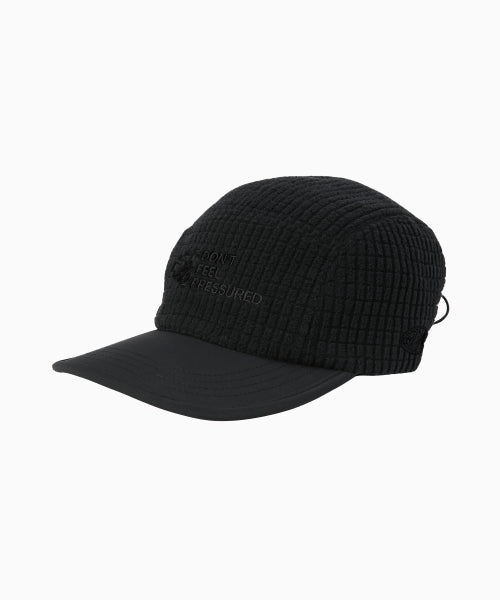 DONT FEEL PRESSURED FLEECE CAMP CAP - 2 COLORS BLACK