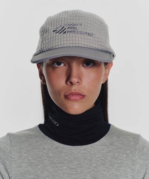 DONT FEEL PRESSURED FLEECE CAMP CAP - 2 COLORS GREY
