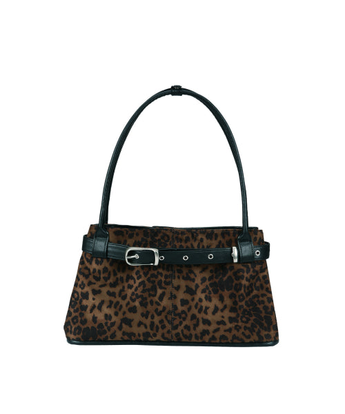BELTED BOAT BAG (LEOPARD) AS SHOWN