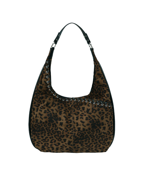 MEDIUM SLASH HOBO BAG (LEOPARD) AS SHOWN