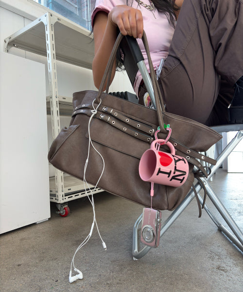 TOWN BELT BAG (TAUPE) AS SHOWN