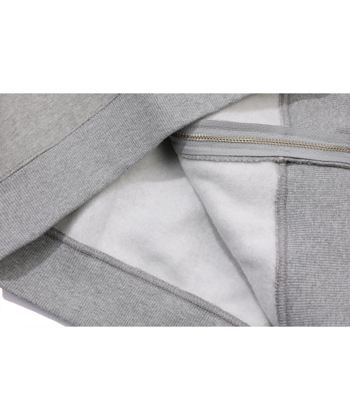 EMBROIDERY HOOD ZIP-UP - 3 COLORS GREY