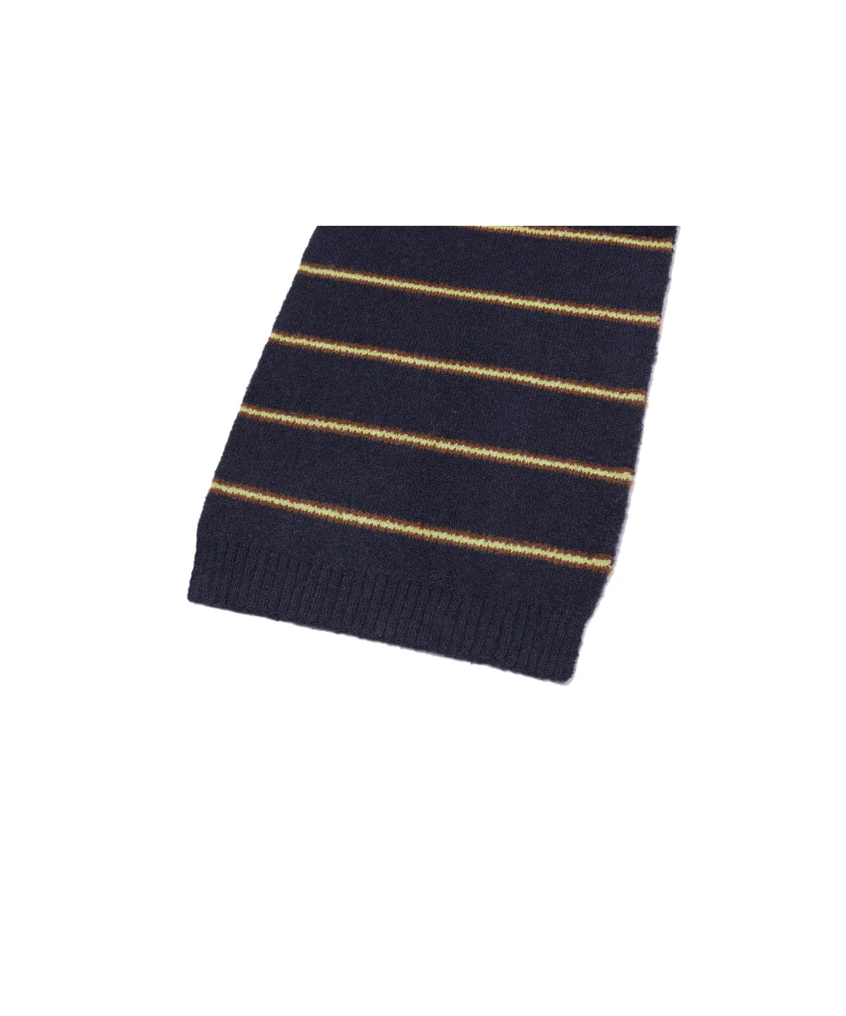 Coco Stripe Muffler Navy