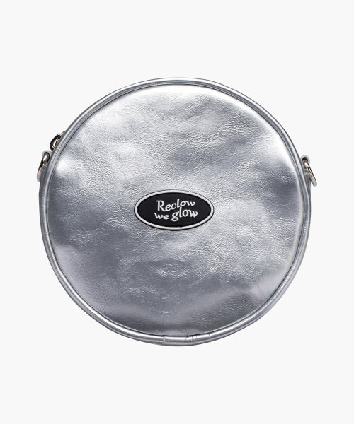 RECLOW TAMBOURINE TWO-WAY BELT BAG SILVER