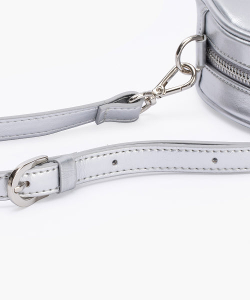 RECLOW TAMBOURINE TWO-WAY BELT BAG SILVER