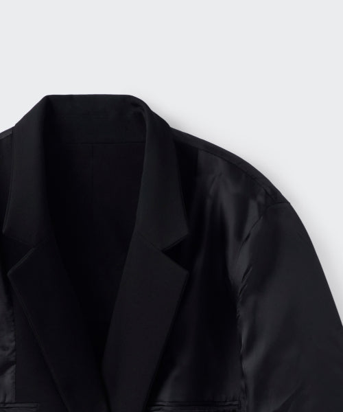 WOMENS DOUBLE BREASTED BLAZER #韓韶禧同款! - 2 COLORS BLACK