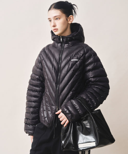 CRYSTAL FAUX LEATHER TOTE BAG #徐睿知同款! - 3 COLORS BLACK