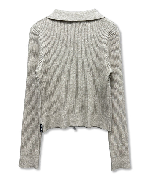 GOTHIC CROSS KNIT - 3 COLORS BEIGE