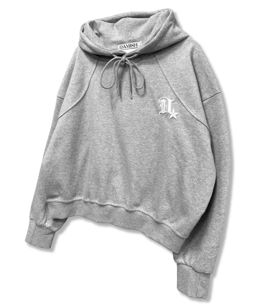GOTHIC 3D HOODIE - 2 COLORS GREY