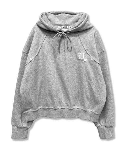 GOTHIC 3D HOODIE - 2 COLORS GREY