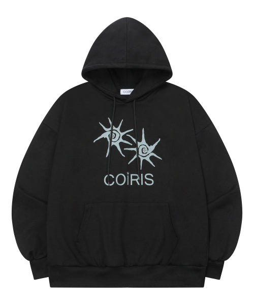 HOODIE TEE UNISEX - 2 COLORS BLACK