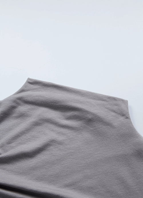 VEIL HIGH-NECK TEE - 3 COLORS