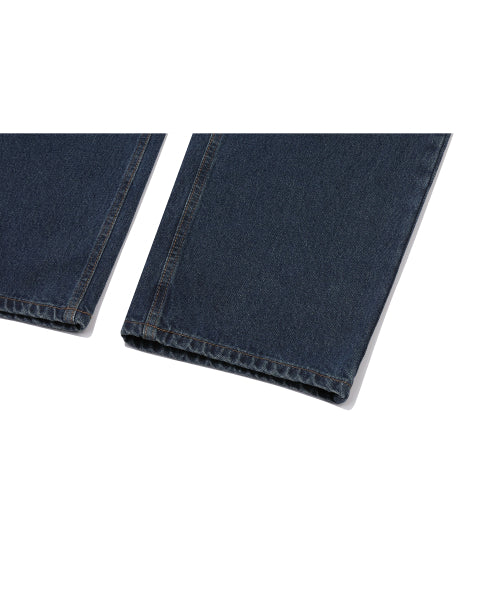 WOMEN WIDE DENIM PANTS - 2 COLORS INDIGO