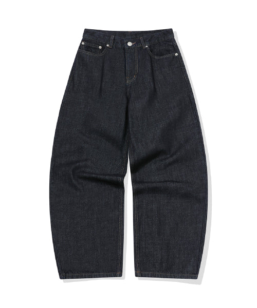 WOMEN WIDE DENIM - 2 COLORS INDIGO