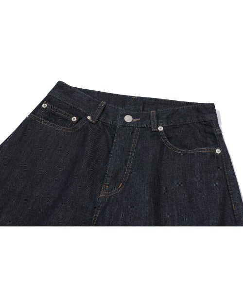 WOMEN WIDE DENIM - 2 COLORS INDIGO