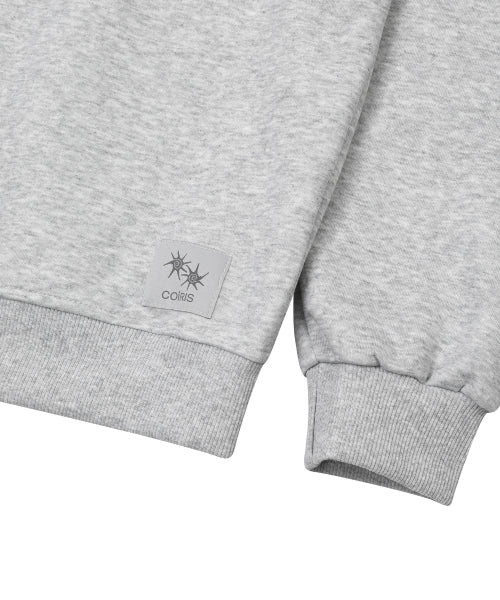 SHOULDER SWEATSHIRT - 3 COLORS BLACK