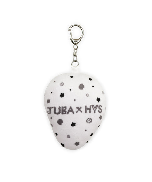 HUGYOURSKIN X JUBA CUSHION KEYRING (HUGGING) AS SHOWN
