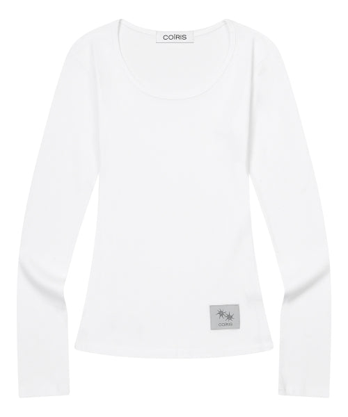 LONG SLEEVE TEE - 4 COLORS BLACK