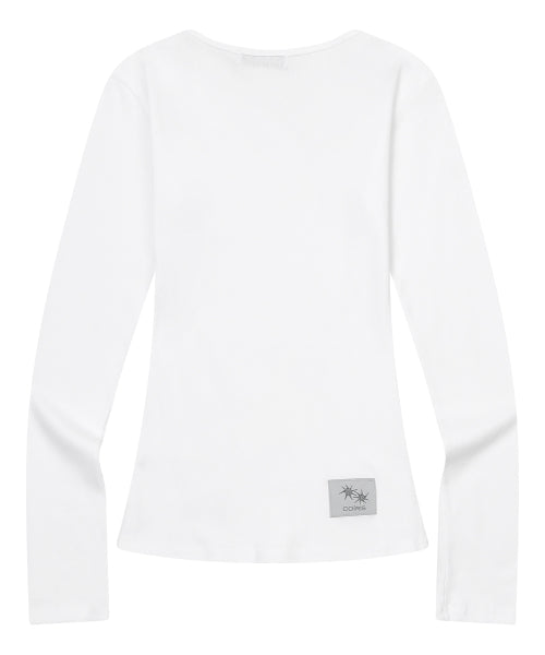 LONG SLEEVE TEE - 4 COLORS BLACK