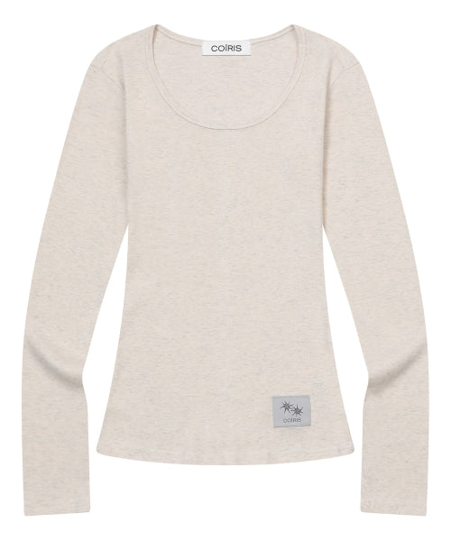 LONG SLEEVE TEE - 4 COLORS BLACK