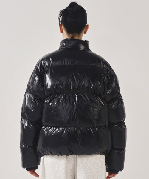 NICOLE BUTTERFLY GLOSSY PUFFER PADDING #徐睿知同款! - 3 COLORS BLACK