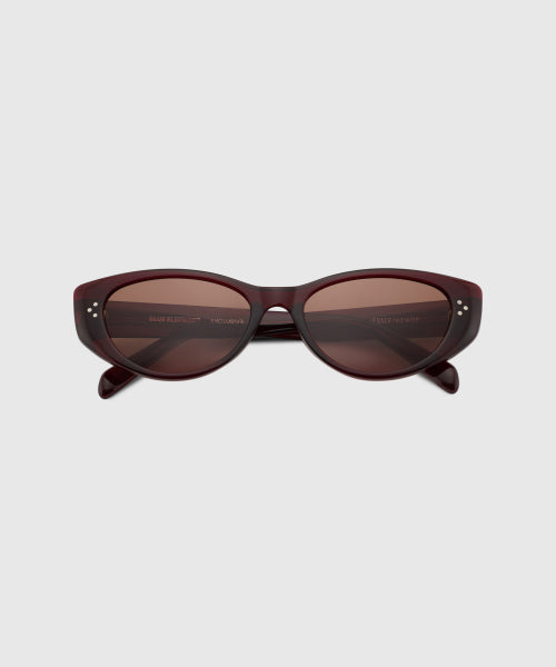 JENNER SUNGLASSES RED WINE