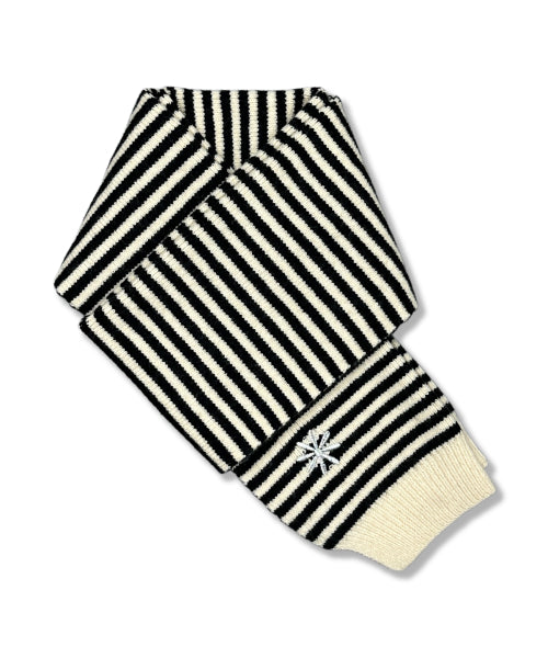 STRIPE LOGO KNIT - 3 COLORS CREAM