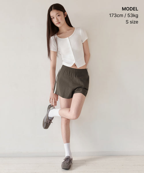 WOMENS LACE TRIM SHORT SLEEVE JERSEY CARDIGAN #韓韶禧同款! - 3 COLORS WHITE