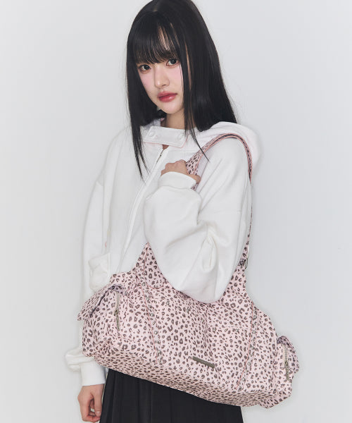 DOUBLE POCKET SHOULDER PINK - 2 COLORS PINK