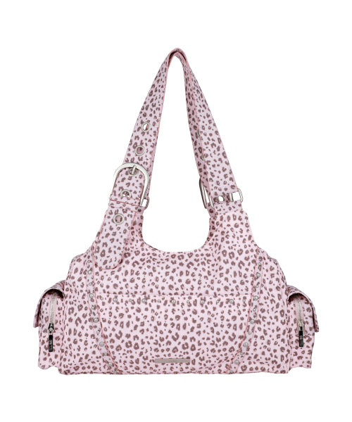 DOUBLE POCKET SHOULDER PINK - 2 COLORS PINK