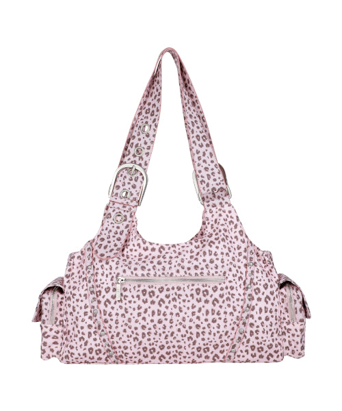 DOUBLE POCKET SHOULDER PINK - 2 COLORS PINK