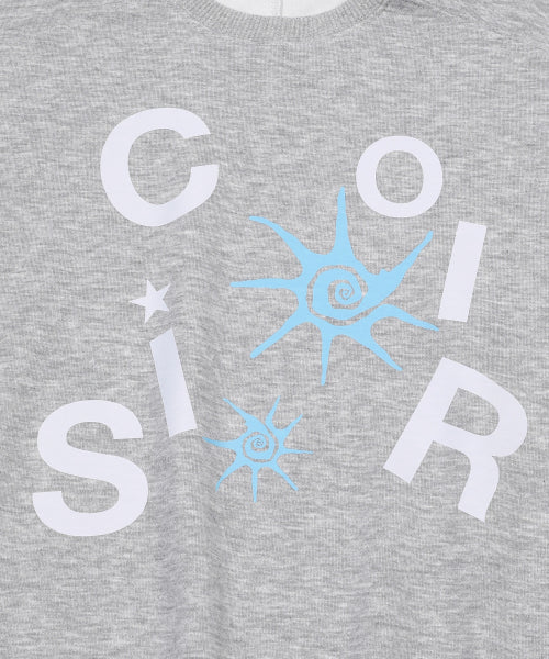 LOGO SWEATSHIRT UNISEX - 2 COLORS GREY