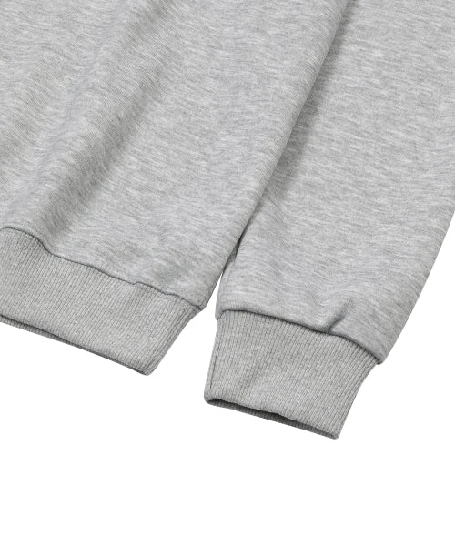 LOGO SWEATSHIRT UNISEX - 2 COLORS GREY
