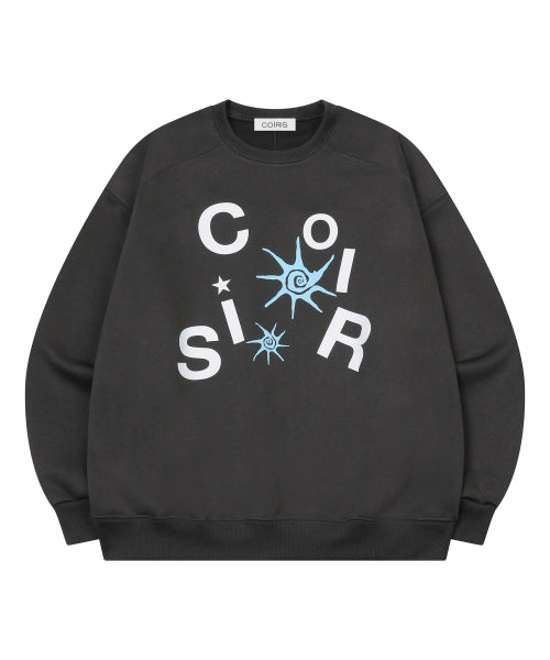 LOGO SWEATSHIRT UNISEX - 2 COLORS GREY