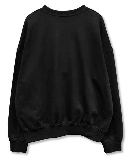 GRAPHIC SWEATSHIRT - 2 COLORS BLACK