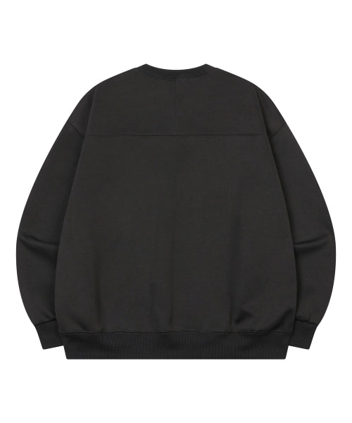 SWEATSHIRT UNISEX - 3 COLORS BLACK