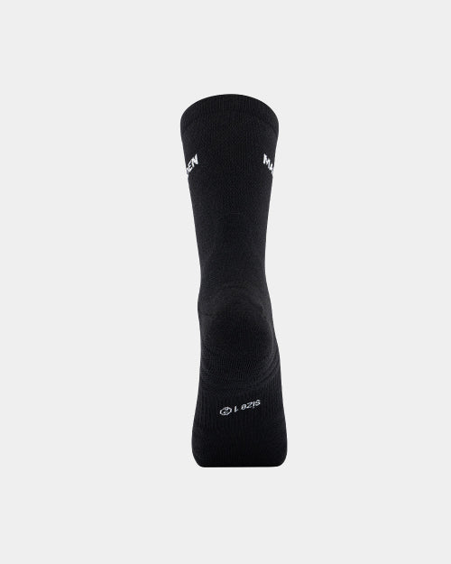 SMALL LOGO RUNNING CREW SOCKS BLACK