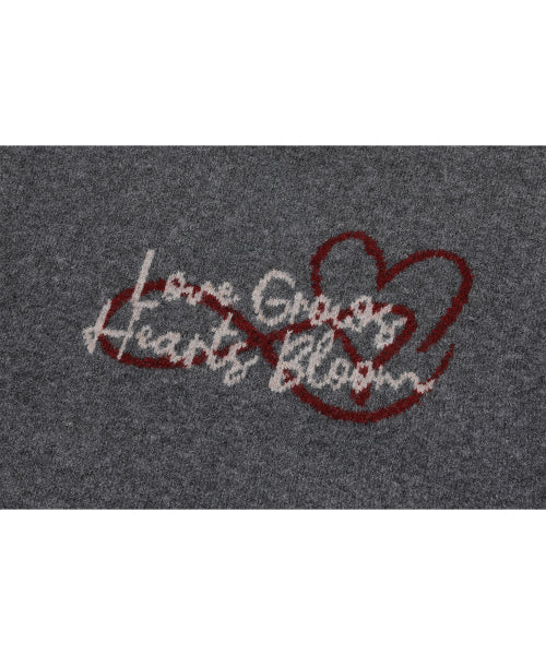LOVE PULLOVER KNIT - 2 COLORS GREY
