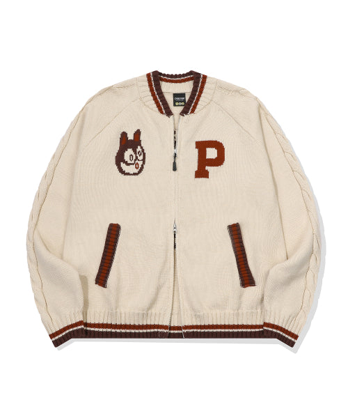 2-WAY KNIT ZIP-UP - 3 COLORS AS SHOWN