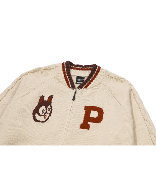 2-WAY KNIT ZIP-UP - 3 COLORS AS SHOWN