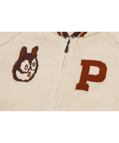 2-WAY KNIT ZIP-UP - 3 COLORS AS SHOWN