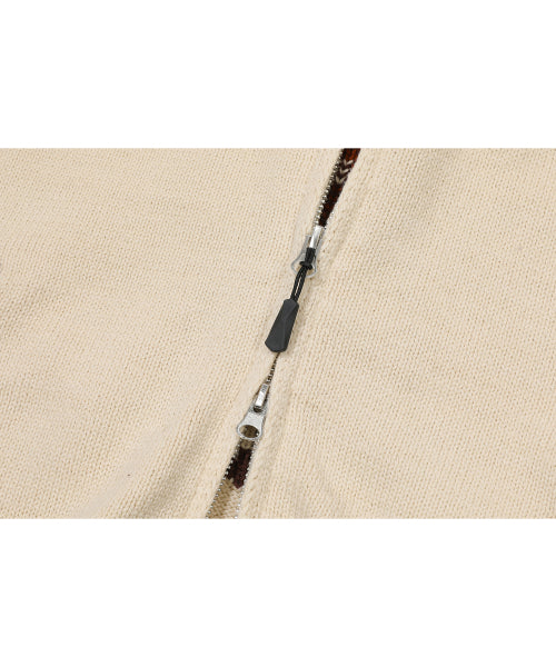 2-WAY KNIT ZIP-UP - 3 COLORS AS SHOWN