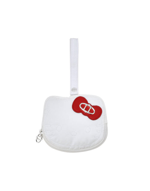 PINK POUCH KEYRING ECO BAG - 3 COLORS RED
