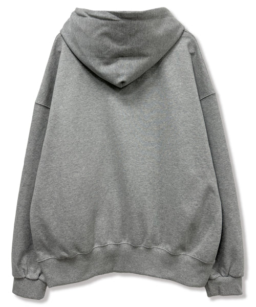 GOTHIC LOGO HOODIE - 2 COLORS GREY